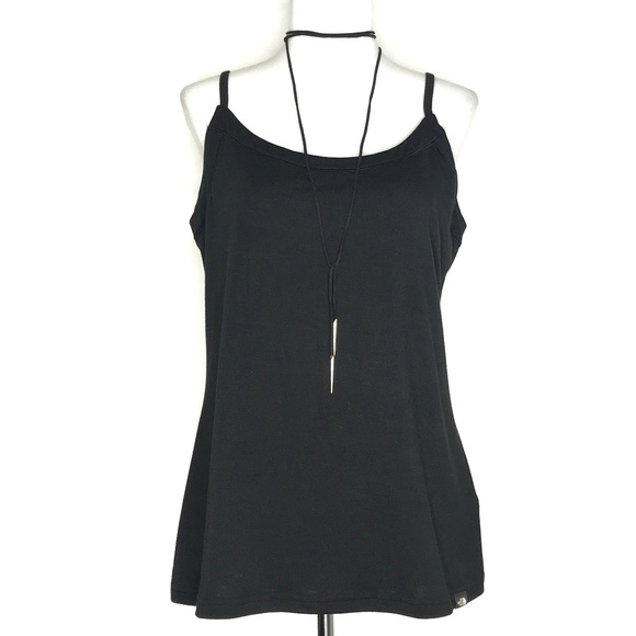 The North Face Tops - North Face Black Spaghetti Strap Tank Top A010474